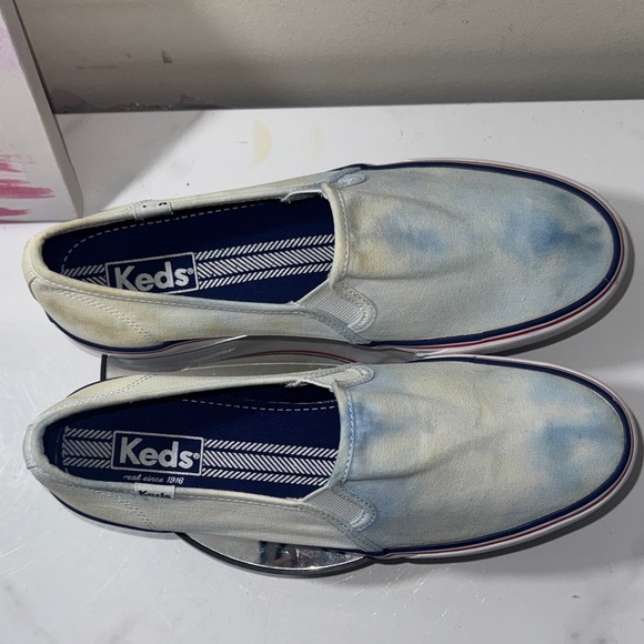 Keds Champion Double Decker Pastel Blue Slip-On Sneaker - Women’s Size 10 - Picture 7 of 8